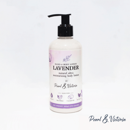Pearl & Victoria Natural hand and body lotion - Lavender